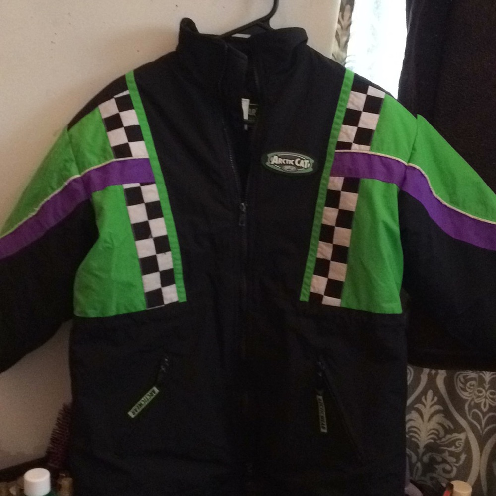 Youth boys Arctic Cat snowmobile jacket